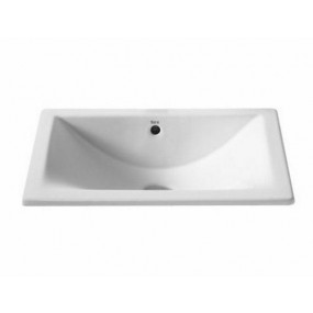 Roca Diverta Umywalka nablatowa biała mat 50x38 - 572298_O1