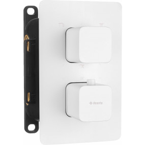 Deante element zewnętrzny do box-a termostatycznego bxy_x44t bianco zaokrąglone - 832781_O1