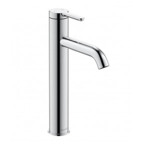 Duravit C.1 jednouchwytowa bateria umywalkowa L (262 mm) z korkiem automatycznym, chrom - 729384_O1