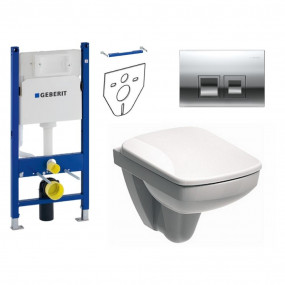 Geberit Koło Nova Pro Zestaw Stelaż podtynkowy Miska 48 cm WC wisząca z deską w/o (M33104000+M30116000+111.153.00.1+111.813.00.1+115.135.21.1) - 517952_O1