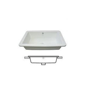 Ideal Standard Strada umywalka wpuszczana w blat 60 x 44 cm biała - 449336_O1