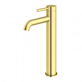 Kohlman Axel Gold 1-otworowa bateria umywalkowa wysoka złoty - 831946_O1
