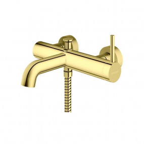 Kohlman Axel Gold Bateria wannowo-prysznicowa natynkowa złoty - 831958_O1