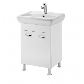 Cersanit Alpina set iryda 50 biała dsm (szafka + umywalka) - 762912_O1