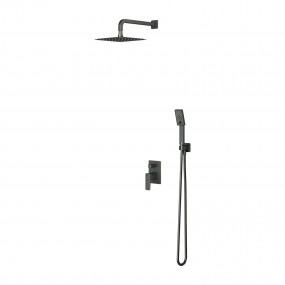 Omnires Parma system prysznicowy podtynkowy, grafit - 822696_O1