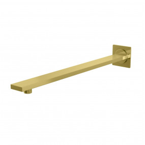 Kohlman Experience Gold Ramię ścienne do deszczownicy kwadratowe 38 cm złoty - 819817_O1