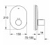Grohe Grohtherm 3000 Cosmopolitan bateria podtynkowa termostat trim chrom - 18707_T1