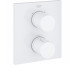 Grohe Grohtherm 3000 Cosmopolitan bateria prysznicowa podtynkowa termostat biały - O1