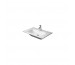 Duravit ME by Starck Umywalka meblowa bez otworu na baterię 83x49 Biała - 773573_O1