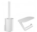 Hansgrohe WallStoris Zestaw toaletowy biały matowy - 828705_O1