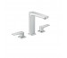 Hansgrohe Metropol 3-otworowa bateria umywalkowa 100 z odpływem Push-Open, uchwyty jednoramienne - 763919_O1