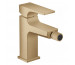 Hansgrohe Metropol bateria bidetowa z kpl. odpływowym Push-Open, uchwyt jednoramienny, brąz szczotkowany - 782948_O1