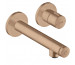 Axor Uno Bateria umywalkowa podtynkowa wylewka 158 mm brushed red gold - 844338_O1