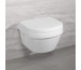 Villeroy & Boch Architectura miska WC wisząca compact, bezrantowa, DirectFlush 350 x 480 mm Weiss Alpin AntiBac CeramicPlus - 579866_O1