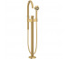 Axor One Jednouchwytowa bateria wannowa do montażu w podłodze brushed gold optic - 852102_O1