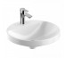 Geberit VariForm Umywalka wpuszczana w blat, okrągła, 48 cm, z otworem na baterię, bez przelewu - 880904_O1