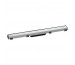 Hansgrohe RainDrain Match Element zewnętrzny odpływu ze stelażem o regulowanej wysokości 70 cm stal szlachetna szczotkowana - 828885_O1