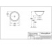 Villeroy & Boch Loop & Friends umywalka nablatowa, 525 mm srednicy, Weiss Alpin Ceramicplus - 9003_O2