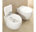 Villeroy & Boch Aveo miska WC stojąca lejowa, 410 x 560 mm, odplyw poziomy, do montazu blisko sciany, Star White Ceramicplus - O3