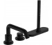 Hansgrohe Tecturis S 3-otworowa, jednouchwytowa bateria na brzeg wanny z sBox, element zewnętrzny Czarny Matowy - 896010_O1