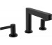 Hansgrohe Finoris 3-otw. bateria umywalkowa 110 z korkiem Push-Open czarny matowy - 829133_O1