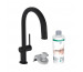 Hansgrohe Aqittura M91 FilterSystem 210 Zestaw startowy z baterią zlewozmywakową, kuchenną z wyciąganą wylewką, sBox, M czarny matowy - 846292_O1