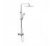 Kludi Cocpit system prysznicowy natynkowy termostat deszczownica Chrom - 795175_O1