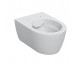 Geberit iCon Wisząca miska WC, lejowa, B35.5cm, H33cm, T53cm, ukryte mocowania, Rimfree, KeraTect