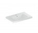 Geberit iCon Light Umywalka, B90cm, H16cm, T48cm, bez przelewu, bez otworu na baterię, z powierzchnią odkładczą, KeraTect
