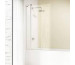 Huppe Design E Parawan nawannowy 2-częśc 95H:1500 mat Szklo przezroczyste - 438651_O1