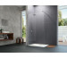 Huppe Design Pure Ścianka Walk-in 100 cm Black Edition Anti-Plaque