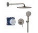 Grohe Essence zestaw podtynkowy prysznicowy 2 func deszczownica 310 brushed hard graphite
