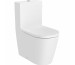 Roca Inspira Round miska wc do kompaktu rimless, biały mat - 819654_O1