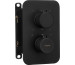 Deante element zewnętrzny do box-a termostatycznego bxy_x44t nero okrągłe - 832785_O1