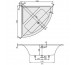 Villeroy & Boch Subway Wanna 1500 x 1500 weiss alpin - T1