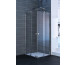 HÜPPE Xtensa pure drzwi suwane 2-częściowe, wejście narożnikowe, mocowanie lewe Black Edition - 742601_O1