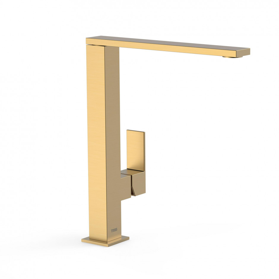 Tres Cuadro Exclusive Bateria umywalkowa Matowe złoto 24K - 823640_O1