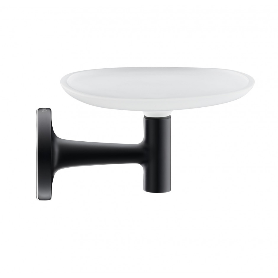 Duravit Starck T Mydelniczka ścienna, czarny mat - 794977_O1