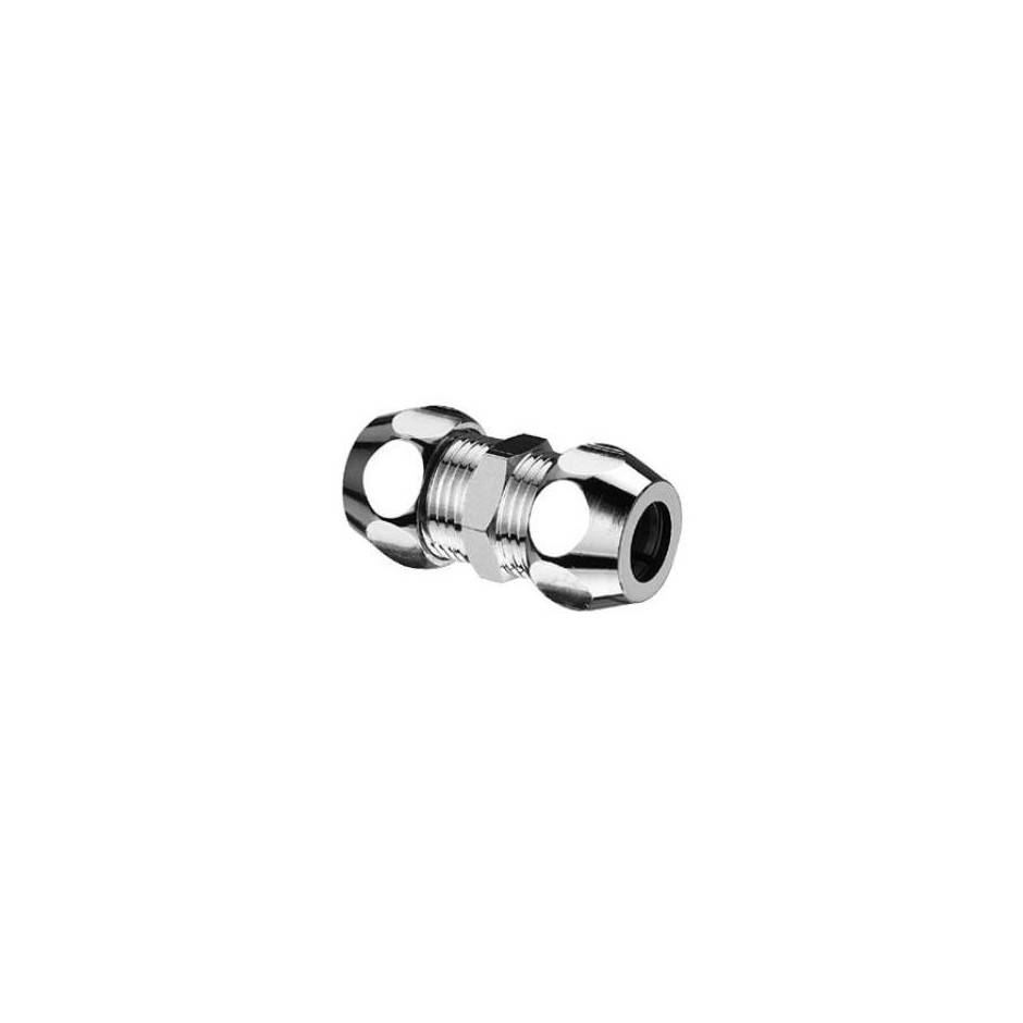 Schell Złącze proste podwójne 3/8x10mmm 3/8x8mm,chrom - 164026_O1