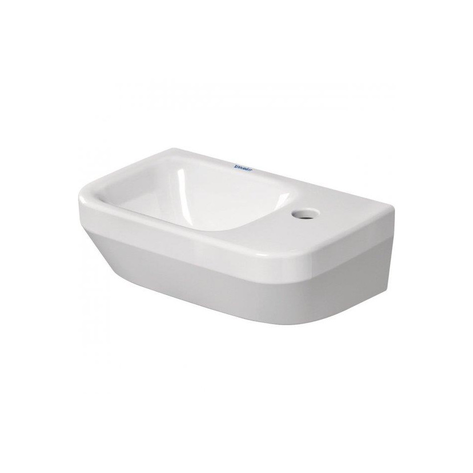 Duravit DuraStyle Duravit DuraStyle umywalka mała bez przelewu, otwór na baterię z prawej strony biała 36x22 - 793445_O1