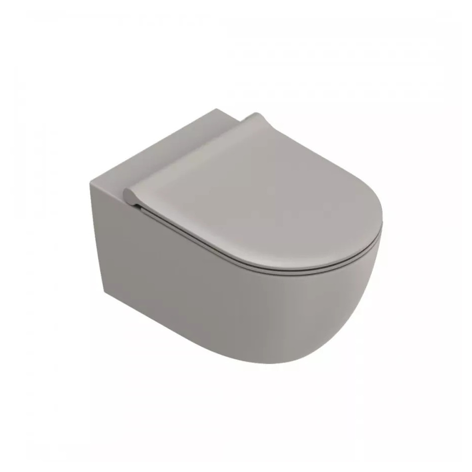 Catalano Sfera miska wisząca WC 55x35 Up-Fix Satin Tortora