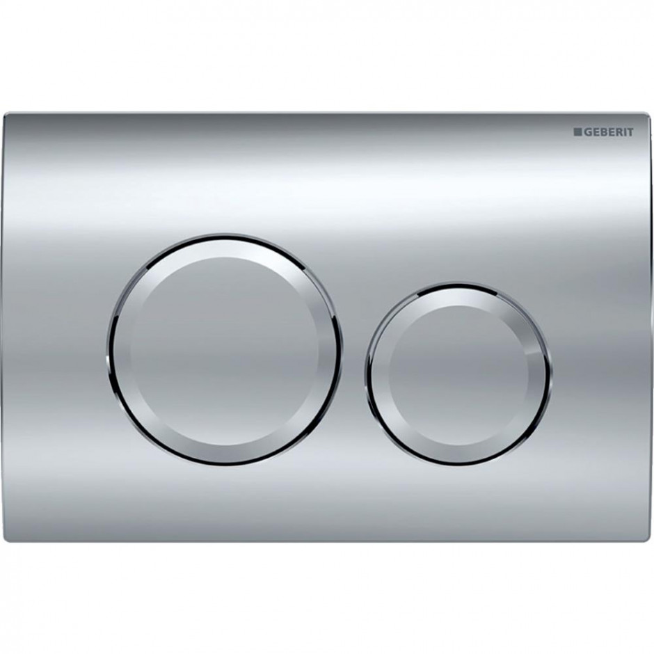 Geberit Delta20 Przycisk uruchamiający przedni chrom błyszczący - 843972_O1