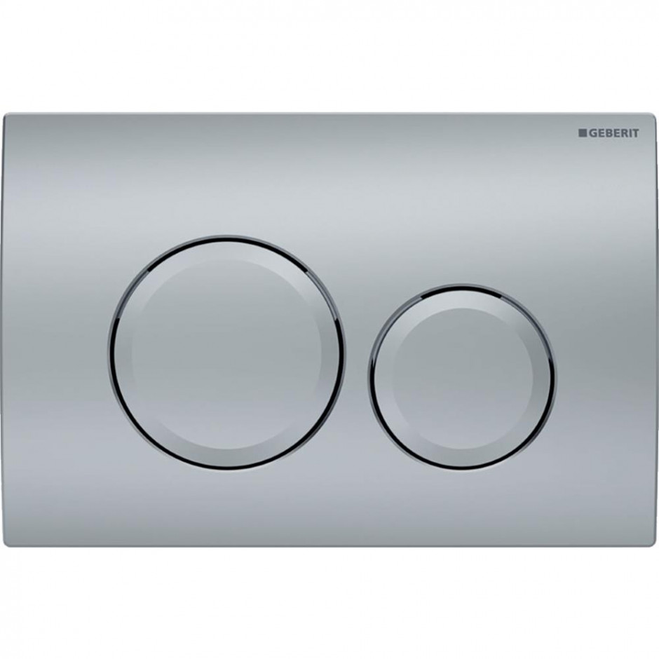 Geberit Delta20 Przycisk uruchamiający przedni chrom matowy - 843973_O1