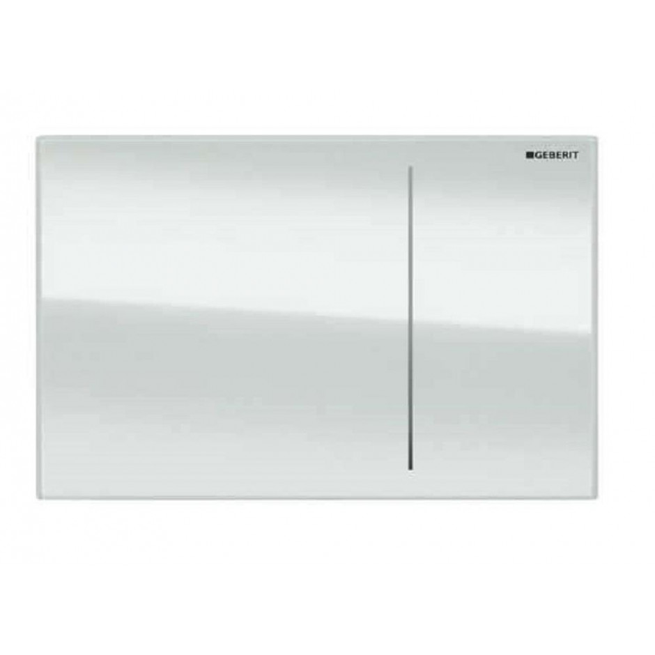 Geberit Sigma70 Przycisk uruchamiający, przedni, 8cm, biały - 461184_O1