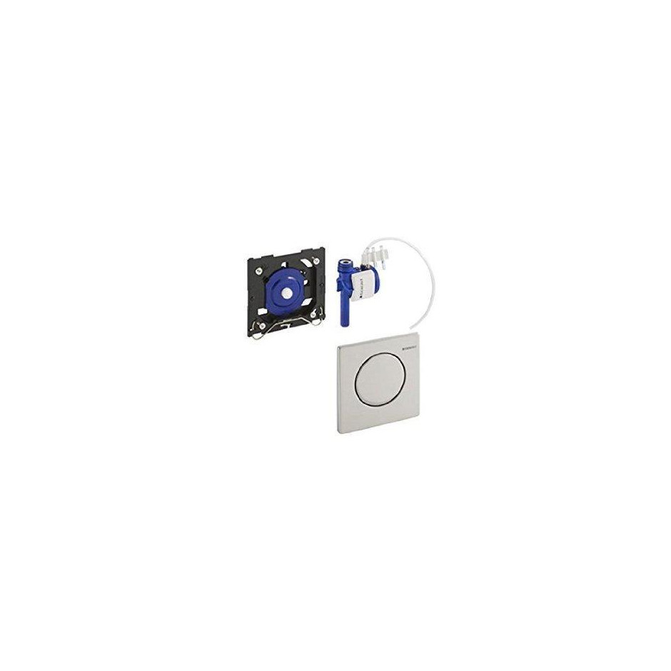 Geberit HyTouch przycisk pneumatyczny zawór spłukujący do pisuaru, ręczny, Sigma10, biały-chrom mat-chrom mat - 26676_O1