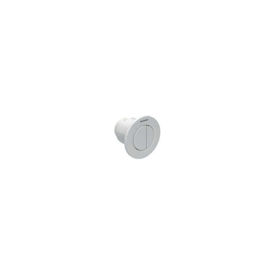 Geberit HyTouch pneumatyczny przycisk uruchamiający WC Typ 01, ręczny, podtynkowy, Sigma 8cm, dwudzielny, biały - 553813_O1