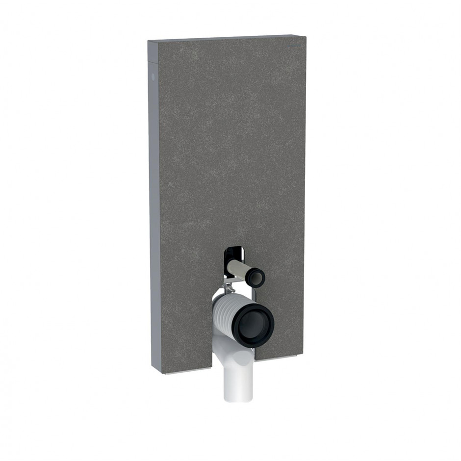 Geberit Moduł sanitarny Monolith do WC stojącego, H101, imitacja betonu - 823034_O1
