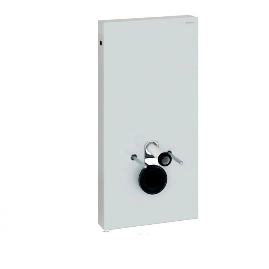Geberit Moduł sanitarny Monolith do WC wiszącego, H101, imitacja betonu, boki czarne - 823048_O1