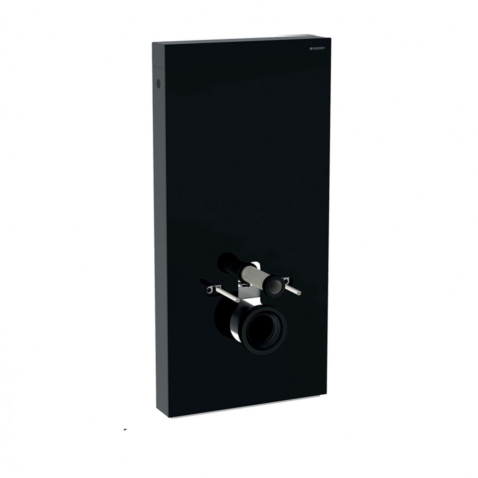 Geberit Moduł sanitarny Monolith do WC wiszącego, H101, czarny, boki czarne - 823052_O1