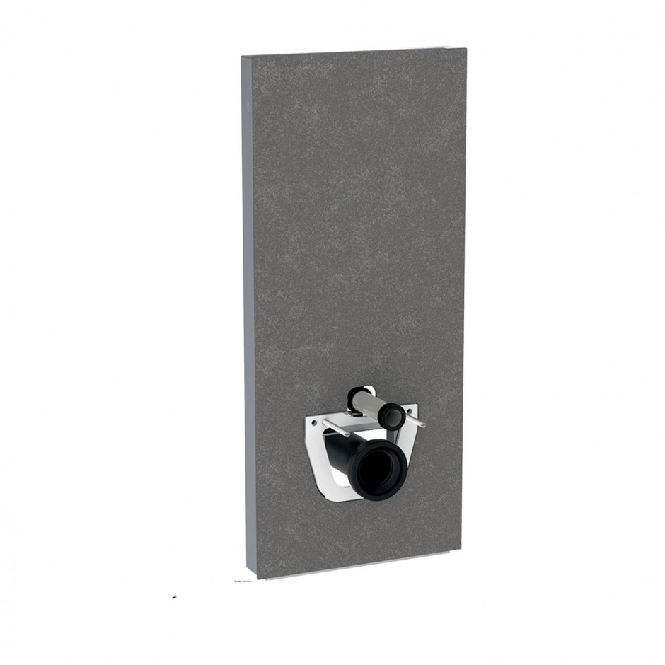 Geberit Moduł sanitarny Monolith do WC wiszącego, H114, imitacja betonu - 823059_O1